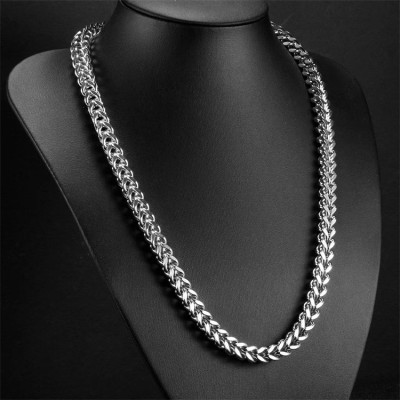 SC005 Stainless Steel Basic Link Chain Necklace Men Women  10 Meters per Bag