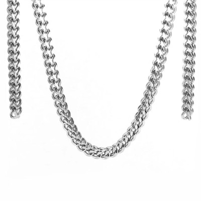 SC005 Stainless Steel Basic Link Chain Necklace Men Women  10 Meters per Bag