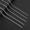 SC006 Stainless Steel Basic Link Chain Necklace Men Women  10 Meters per Bag