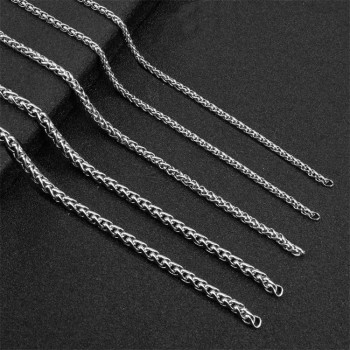 SC006 Stainless Steel Basic Link Chain Necklace Men Women  10 Meters per Bag