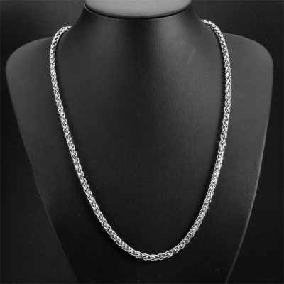 SC006 Stainless Steel Basic Link Chain Necklace Men Women  10 Meters per Bag