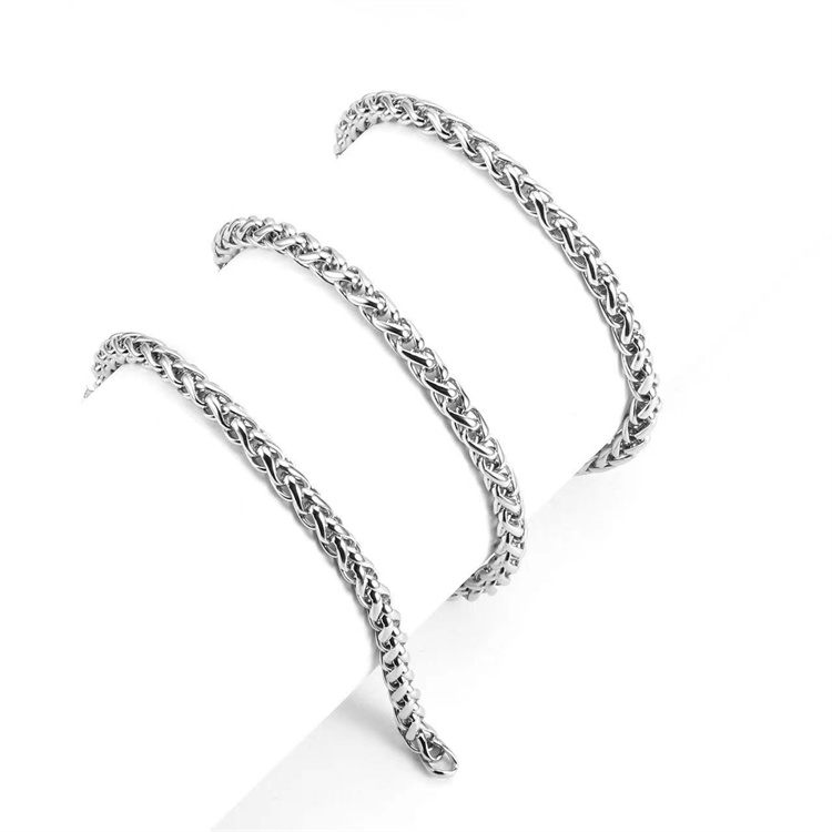 SC006 Stainless Steel Basic Link Chain Necklace Men Women  10 Meters per Bag