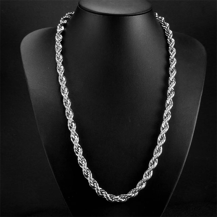 SC007 Stainless Steel Basic Link Chain Necklace Men Women  10 Meters per Bag