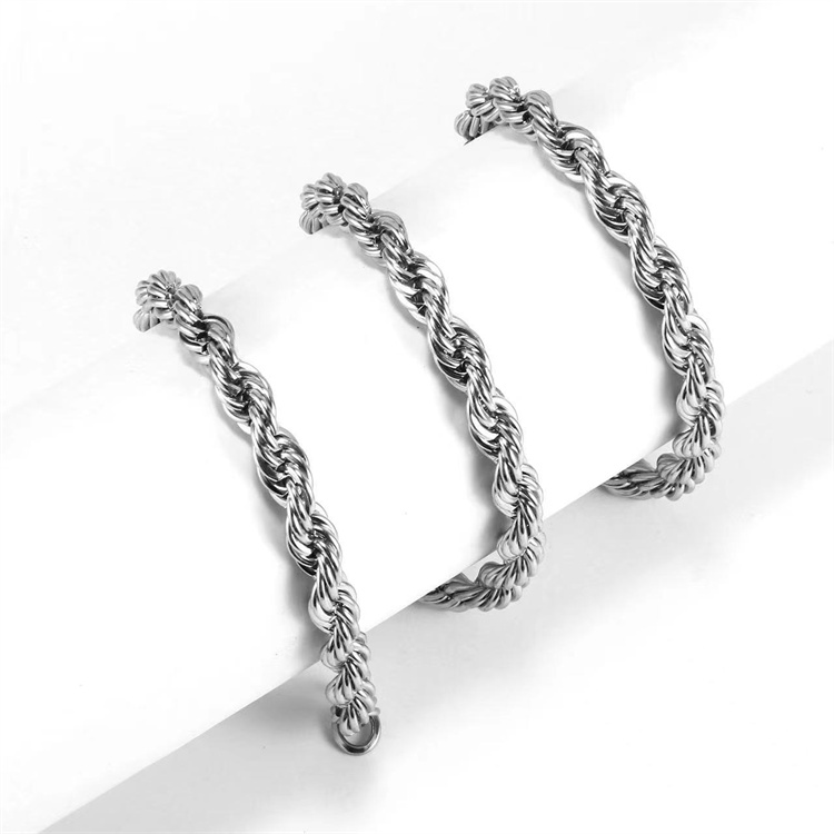 SC007 Stainless Steel Basic Link Chain Necklace Men Women  10 Meters per Bag
