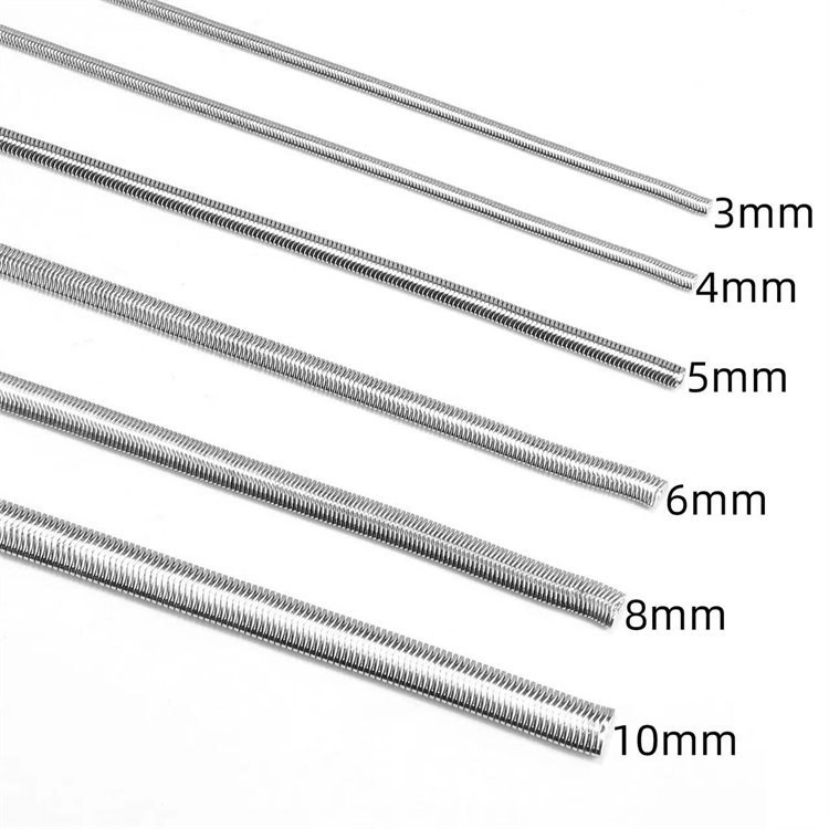 SC008 Stainless Steel Basic Link Chain Necklace Men Women  10 Meters per Bag