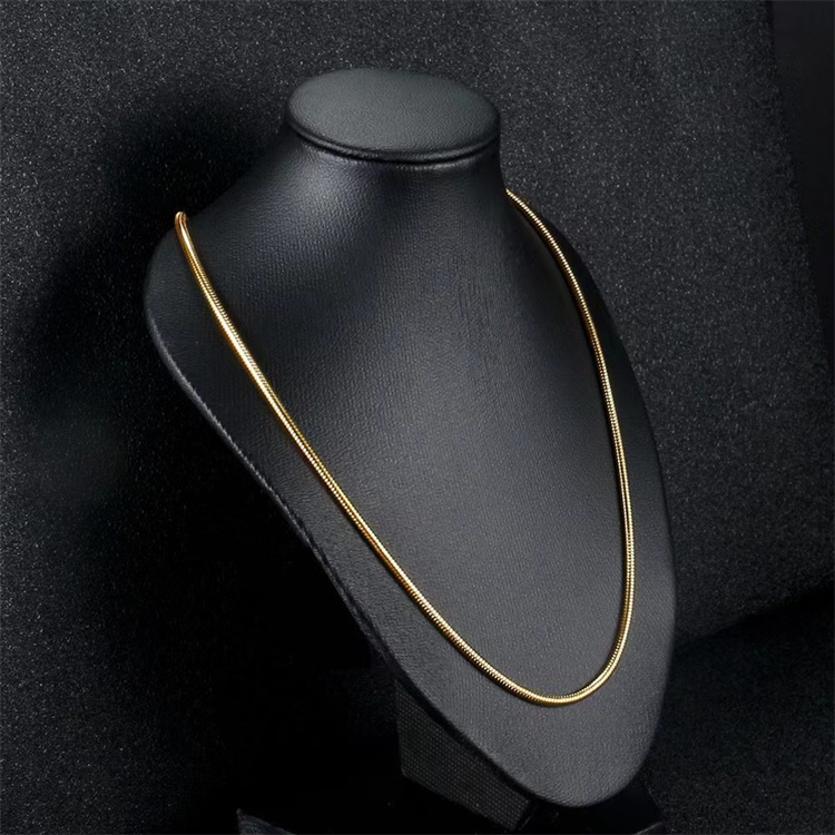 SC009 Stainless Steel Basic Link Chain Necklace Men Women  10 Meters per Bag