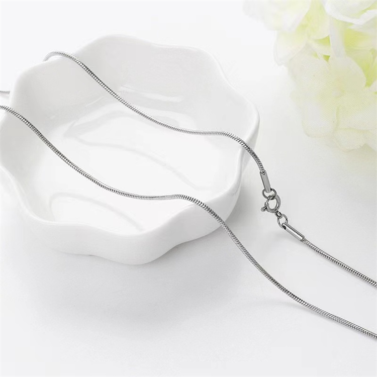SC009 Stainless Steel Basic Link Chain Necklace Men Women  10 Meters per Bag