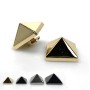 A0258 Four types of high pyramids spikes with screw back 100pcs/bag