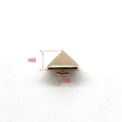 A0258 Four types of high pyramids spikes with screw back 100pcs/bag