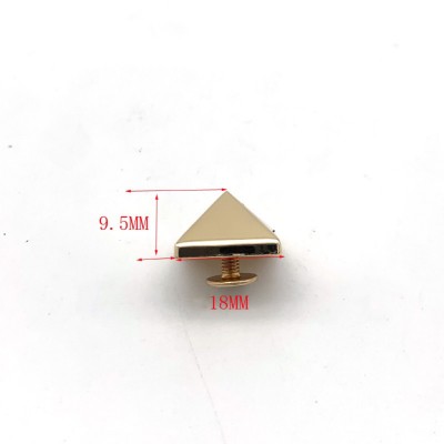 A0258 Four types of high pyramids spikes with screw back 100pcs/bag