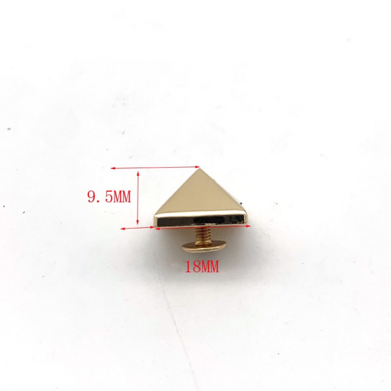 A0258 Four types of high pyramids spikes with screw back 100pcs/bag