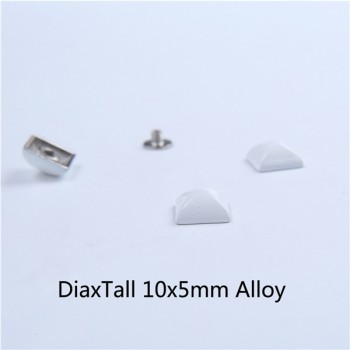 H028 Pyramid Spikes For Leather 10x5mm 100pcs/bag