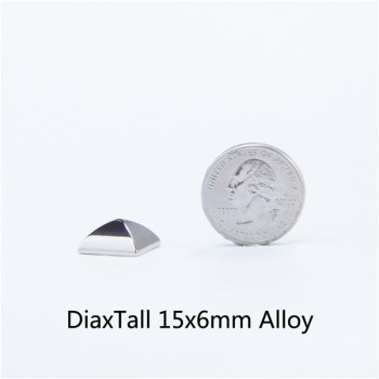 H032 Pyramid Screw Spikes 15x6mm 100pcs/bag