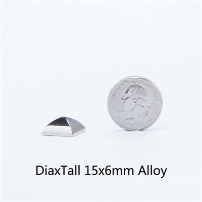 H032 Pyramid Screw Spikes 15x6mm 100pcs/bag