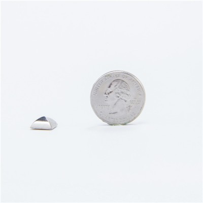 NO62 Diy Pyramid Spikes 10X10mm 100pcs/bag