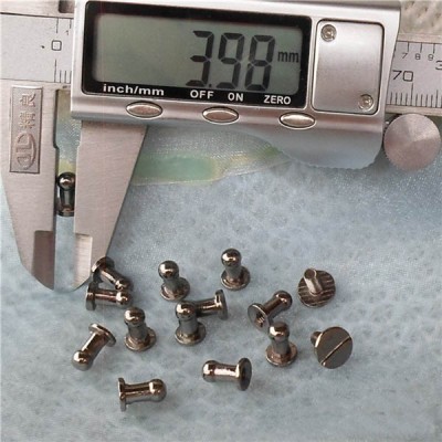 H060409 Nipple&Monk Head Screw Spikes 6x4x9mm  100pcs/bag