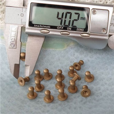 H070408 Nipple&Monk Head Screwback Spikes 7x4x8mm  100pcs/bag