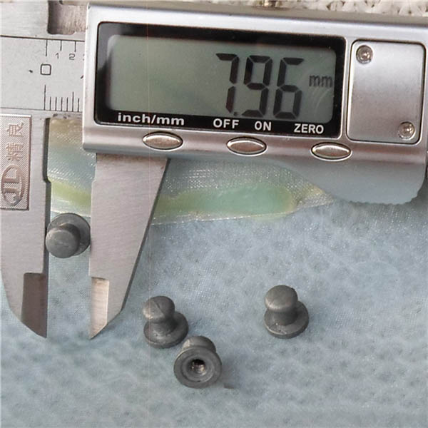 H080607 Wholesale Nipple&Monk Head Spikes 8x6x7mm  100pcs/bag