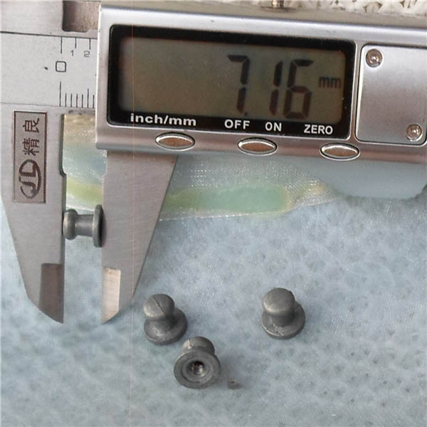 H080607 Wholesale Nipple&Monk Head Spikes 8x6x7mm  100pcs/bag