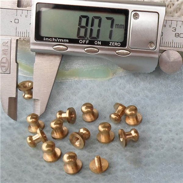 H080608 Custom Nipple&Monk Head Spikes 8x6x8mm 100pcs/bag