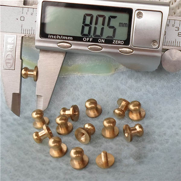 H080608 Custom Nipple&Monk Head Spikes 8x6x8mm 100pcs/bag