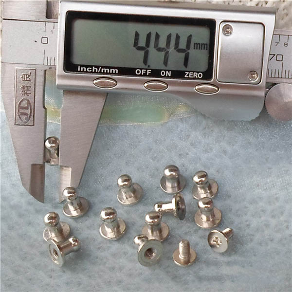 H084508 DIY Nipple&Monk Head Spikes 8x4.5x8mm 100pcs/bag
