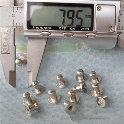 H084508 DIY Nipple&Monk Head Spikes 8x4.5x8mm 100pcs/bag