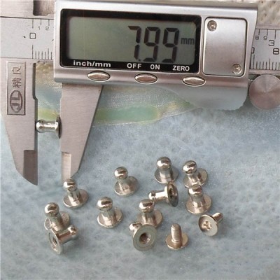 H084508 DIY Nipple&Monk Head Spikes 8x4.5x8mm 100pcs/bag