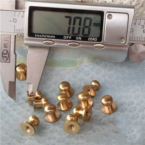 H090709 Nipple&Monk head screw spikes 9x7x9mm 100pcs/bag