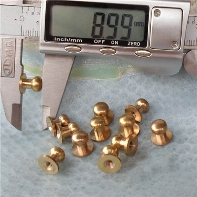 H090709 Nipple&Monk head screw spikes 9x7x9mm 100pcs/bag