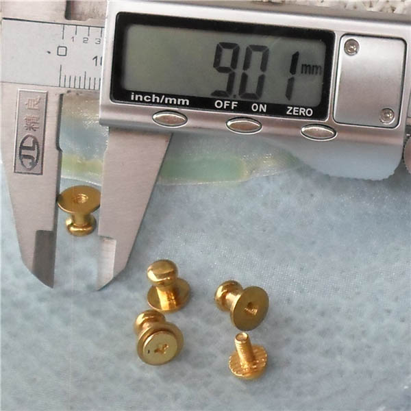 H096585 Nipple&Monk Head Screw Spikes 9x6.5x8.5m 100pcs/bag