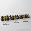 NO090810 Nipple&Monk Head Screw Spikes 9x8x10mm 100pcs/bag