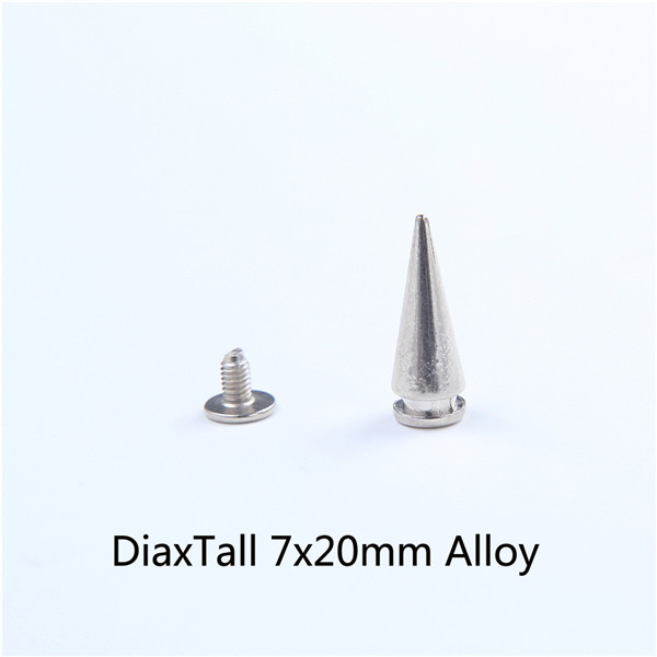 H009 Screw Back Tree Spikes 7x20mm 100pcs/bag