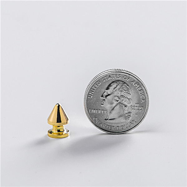 NO0812 Brass Tree Screw Spikes 8x12mm 100pcs/bag