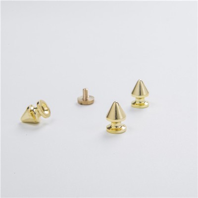 NO0812 Brass Tree Screw Spikes 8x12mm 100pcs/bag