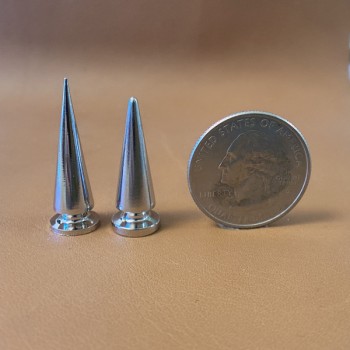 NO26 Punk Rock Tree Screw Back Spikes 10x26mm 100pcs/bag