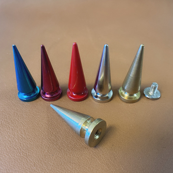 NO26 Punk Rock Tree Screw Back Spikes 10x26mm 100pcs/bag