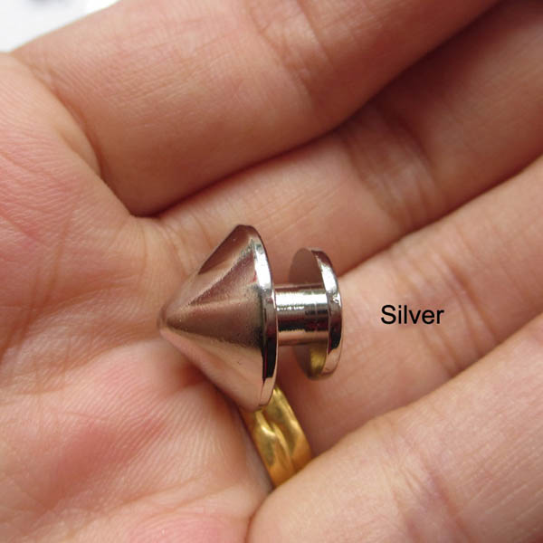 DIY Spike/Umbrella-Shaped Pointed  nail Cone Screw Spikes XL507 11x13.5mm 100pcs/bag