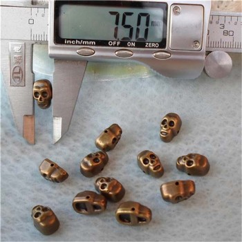 F055 Plastic Skull Rivets 12x7.5mm 1000pcs/bag