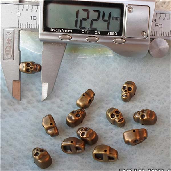 F055 Plastic Skull Rivets 12x7.5mm 1000pcs/bag