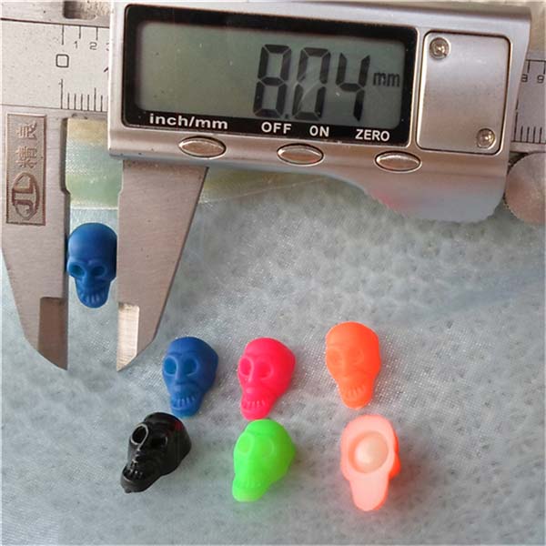 Q085 Skull Rivets Studs 8X13.5mm 1000pcs/bag