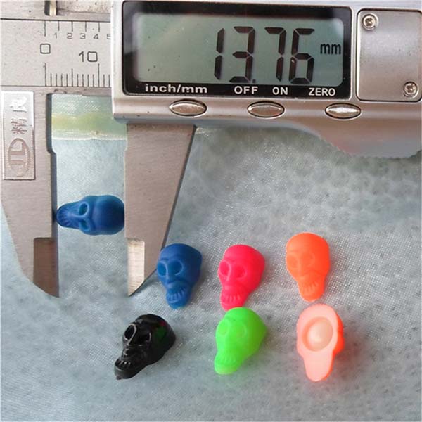 Q085 Skull Rivets Studs 8X13.5mm 1000pcs/bag