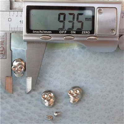 Q101 Plastic Skull Rivets 9x13mm 1000pcs/bag