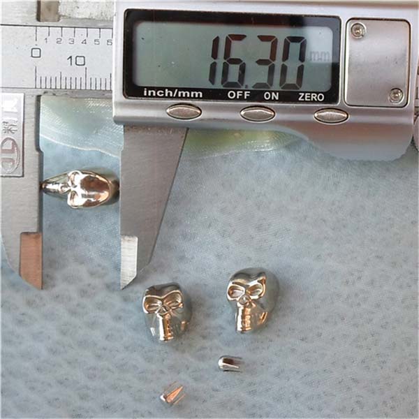 Q102 Plastic Skull Rivets 16X10mm 1000pcs/bag