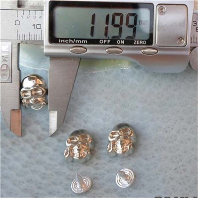 Q103 Plastic Skull Rivets 16x12mm 1000pcs/bag