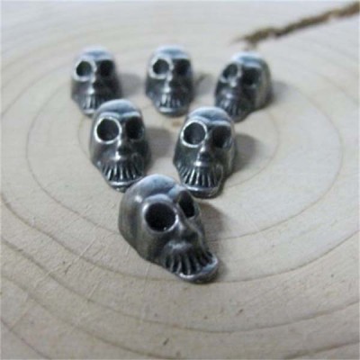 D002 Skull Alloy Rivets 8mm 100pcs/bag