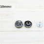D003 Skull Alloy Rivets 10mm 100pcs/bag