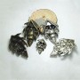 D005 Skull Alloy Rivets 35x53mm 100pcs/bag