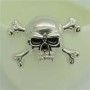 D006 Skull Alloy Rivets 40x30mm 100pcs/bag