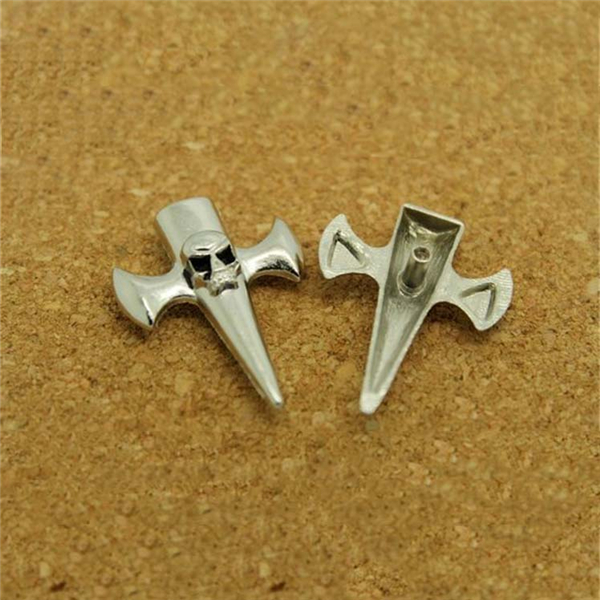 D3025 Skull Alloy Rivets 30x25mm 100pcs/bag